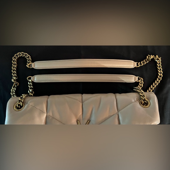 Saint Laurent (YSL) Medium Lou Puffer Bag in Quilted Leather - Picture 12 of 15